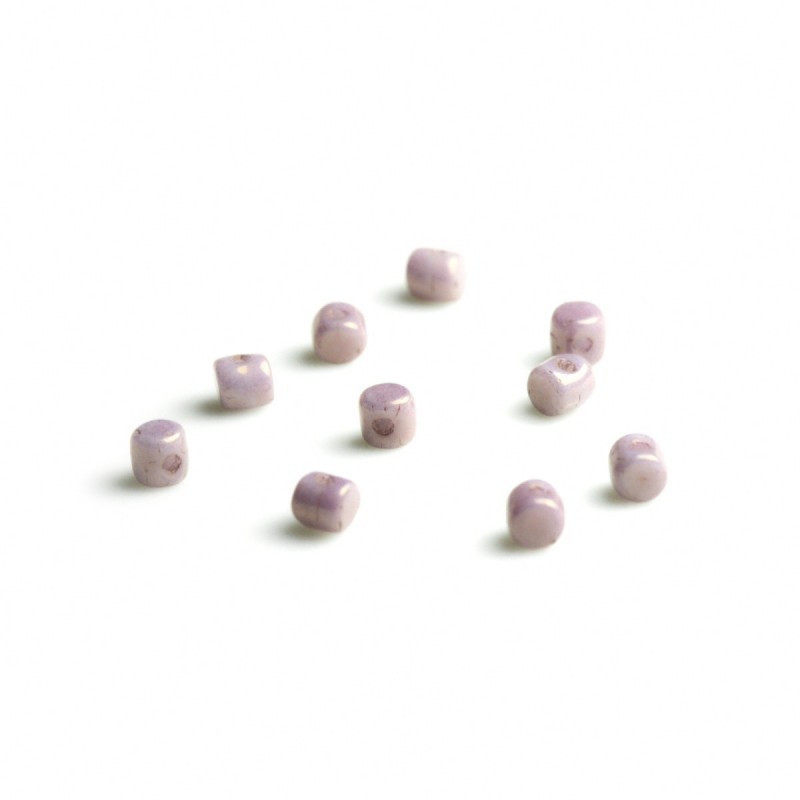 TUBO 10 GRAMOS MINOS® PAR PUCA® 2,5 X 3 MM OPAQUE MIX ROSE / GOLD CERAMIC LOOK 03000/15695