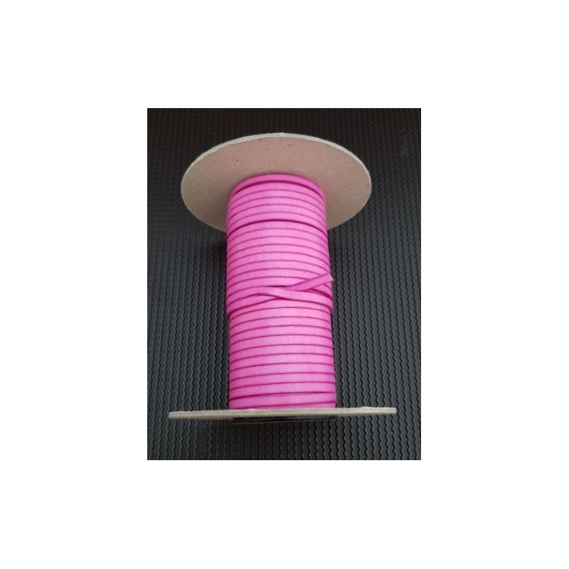 25 METROS TIRETA PLANA LATO 3,5mm ROSA