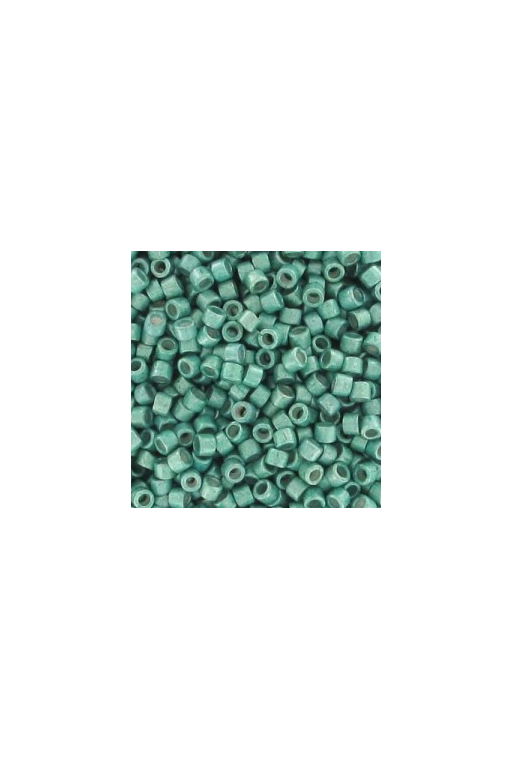 MIYUKI DELICA 11/0 Nº1183 (100gr) GALVANIZED SEMI MAT DARK AQUA