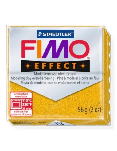 FIMO EFFECT (56gr.) COLOR 112 ORO PURPURINA