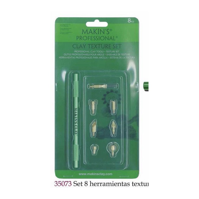 MAKIN S HERRAMIENTA TEXTURAS SET 8 MK35073