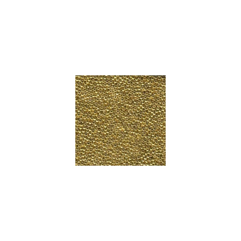 MIYUKI ROCALLA 11/0(100gr) GOLD BAÑO24KT 11-9193