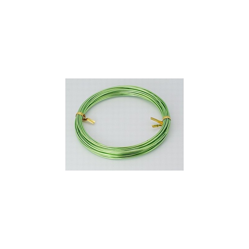 CABLE ALUMINIO 1,5mm (6Mt) 29gr.VERDE