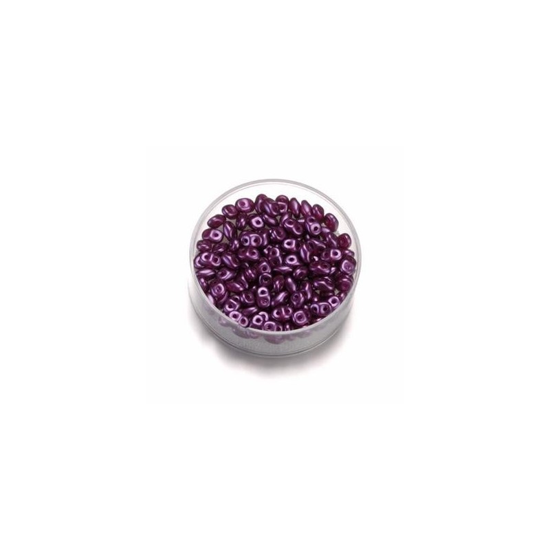 CAJITA SUPERDUO 2,5X5MM 8 GR  METALUST PURPLE 3119-635 23980-24202