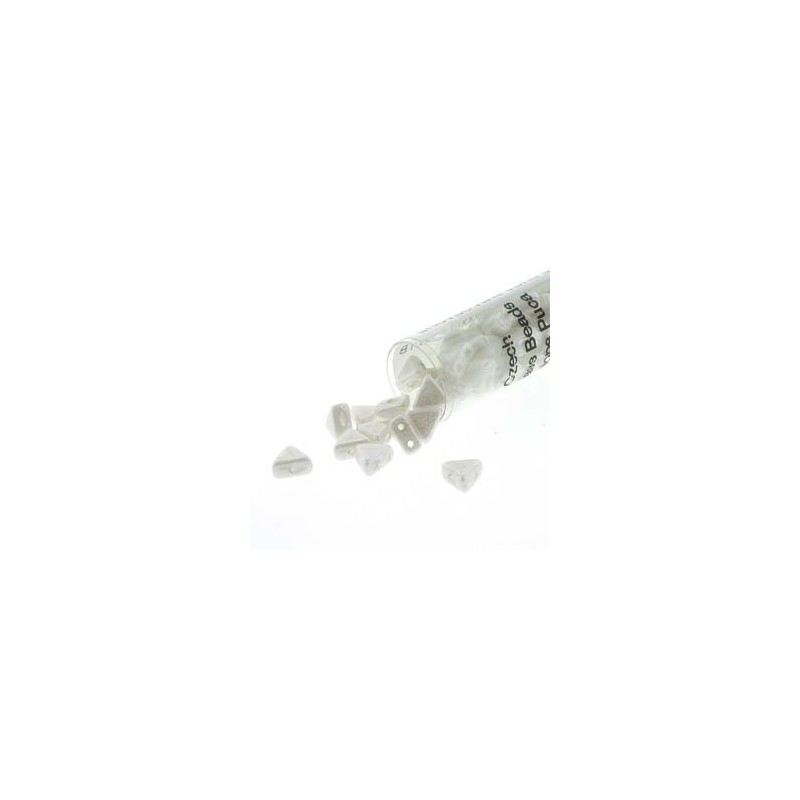 TUBO 9 GRAMOS KHEOPS PAR PUCA 6MM OPAQUE WHITE 14400